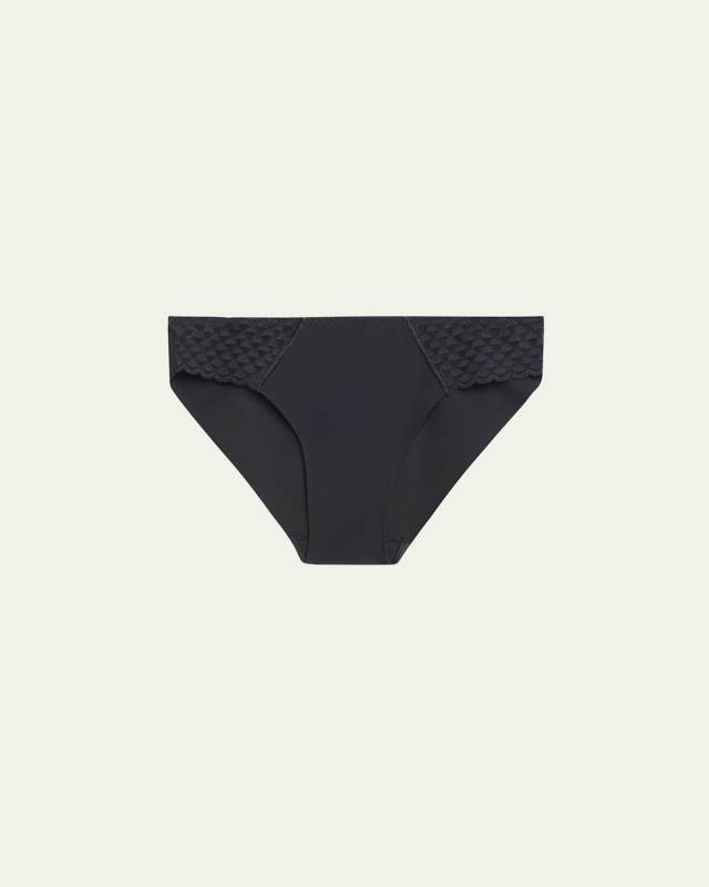 Subtile Lace-Inset Bikini Briefs